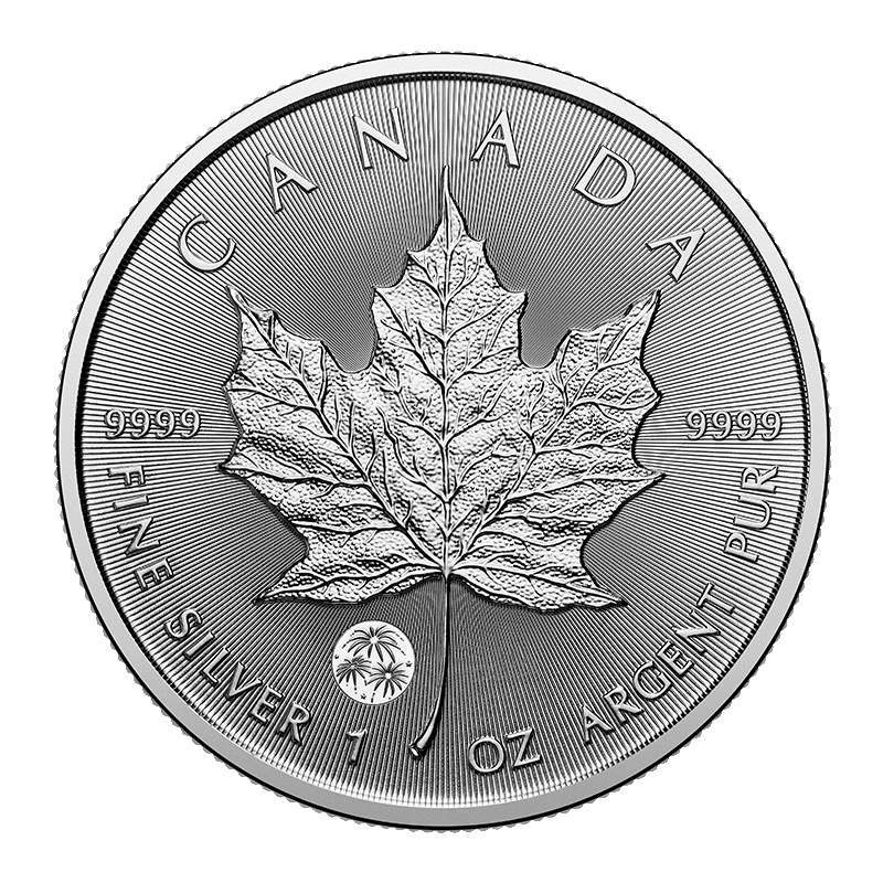 Image for 1 oz Treasured Silver Maple Leaf: Congratulations Privy Mark Silver Coin (2025) from TD Precious Metals